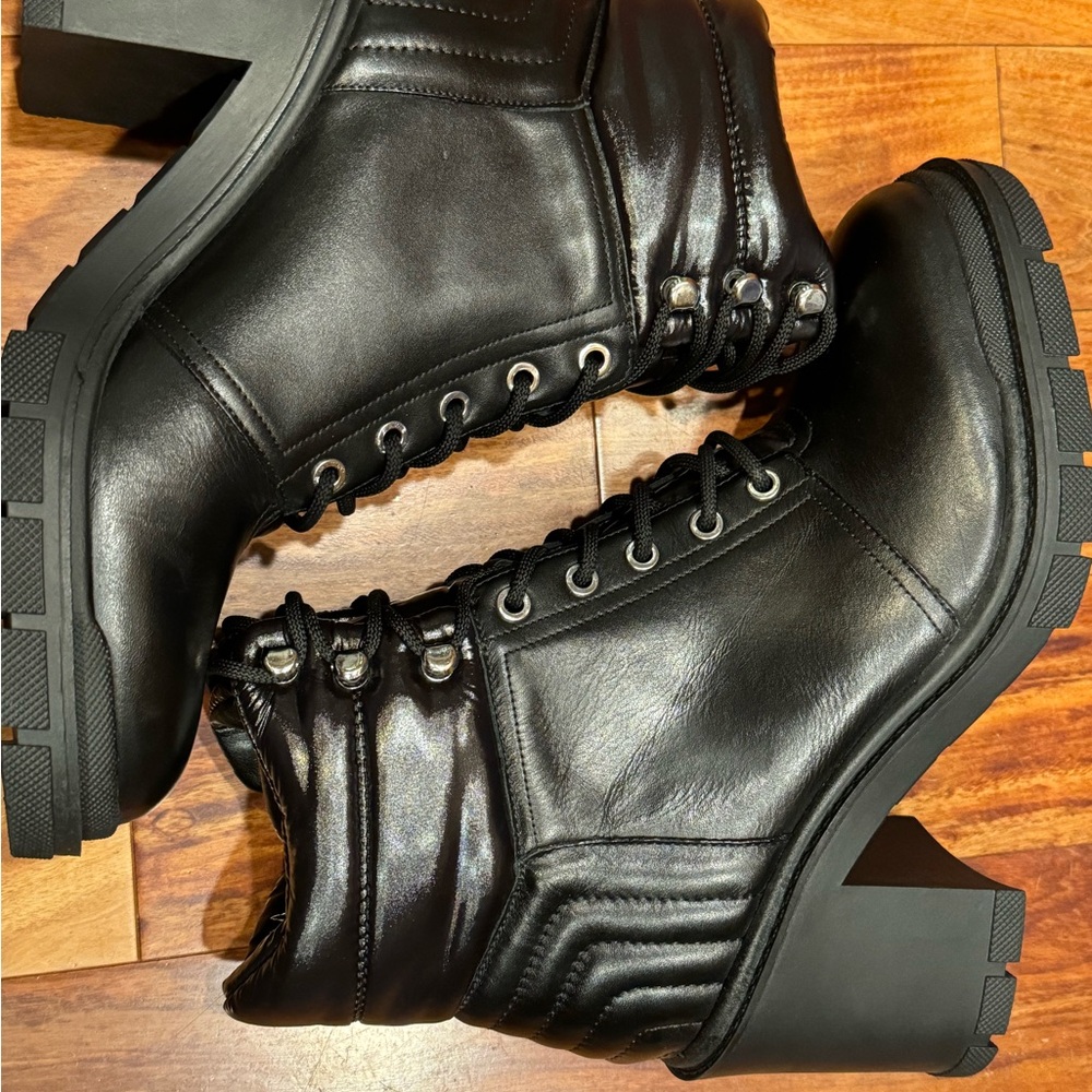 Marc Fisher Velima 9.5M black boots - Picture 7 of 9